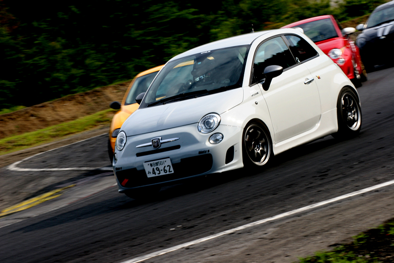 ABARTH500開発中のあれこれ去年の6月ごろ。